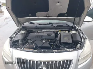 2011 Buick Regal CXL RL6 with VIN W04GU5GCXB1070838, listed as a IAAI auction lot 40434695 with 80,530 mi miles. Bid and sale history available at carsss.com. Image 10.