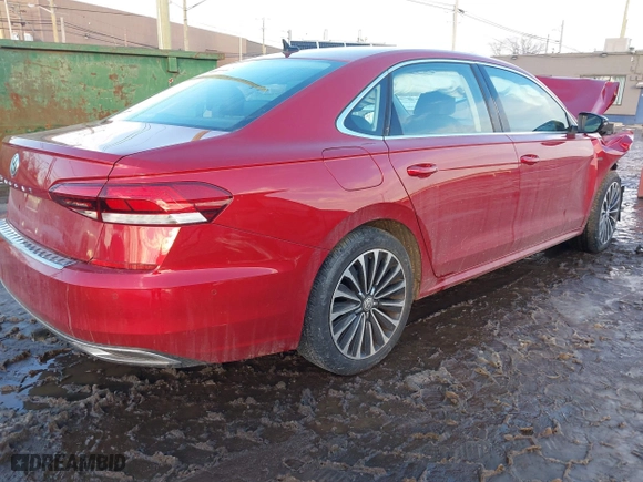 2022 Volkswagen Passat 2.0T Limited Edition with VIN 1VWBA7A3XNC009508, listed as a IAAI auction lot 41368744 with 0 mi miles. Bid and sale history available at carsss.com. Image 4.