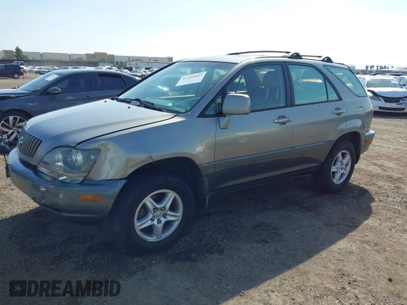 2000 Lexus RX 300 with VIN JT6GF10U0Y0055671, listed as a IAAI auction lot 41589845 with 214,320 mi miles and . Bid and sale history available at DreamBid. Image 2.