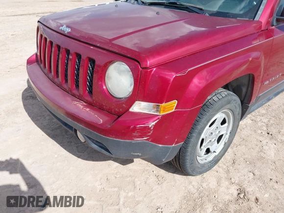 2014 Jeep Patriot Sport with VIN 1C4NJPBA6ED786064, listed as a IAAI auction lot 42783410 with 129,904 mi miles and . Bid and sale history available at DreamBid. Image 6.