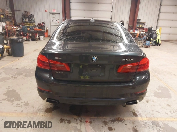 2019 BMW 5 Series 540i xDrive with VIN WBAJE7C53KWW12941, listed as a IAAI auction lot 41016611 with 77,499 mi miles and . Bid and sale history available at DreamBid. Image 16.