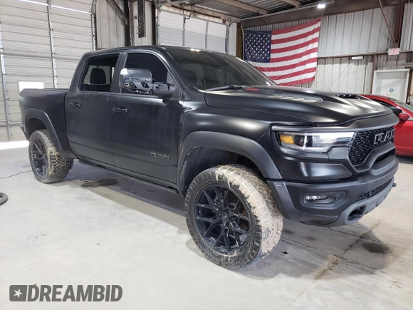 2022 Ram 1500 TRX with VIN 1C6SRFU96NN290482, listed as a Copart auction lot 54892525 with 42,583 mi miles and Salvage title. Bid and sale history available at DreamBid. Image 4.