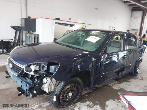 2007 Chevrolet Malibu LS w/1FL with VIN 1G1ZS57F07F272704, listed as a IAAI auction lot 41548088 with 49,562 mi miles. Bid and sale history available at carsss.com. Image 2.