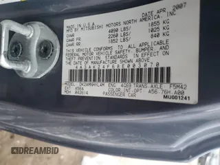 2008 Mitsubishi Eclipse GS with VIN 4A3AK24F68E003070, listed as a Copart auction lot 88522675 with 147,138 mi miles and Salvage Title. Bid and sale history available at DreamBid. Image 13.