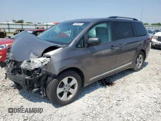 2015 Toyota Sienna LE AAS with VIN 5TDKK3DC2FS650446, listed as a Copart auction lot 59898465 with 120,162 mi miles and Salvage title. Bid and sale history available at DreamBid. Image 1.