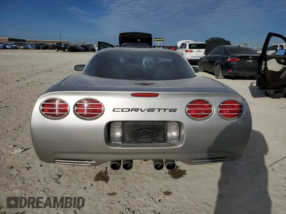 2004 Chevrolet Corvette with VIN 1G1YY22G545120797, listed as a Copart auction lot 46134715 with 97,786 mi miles and Salvage Title. Bid and sale history available at carsss.com. Image 6.