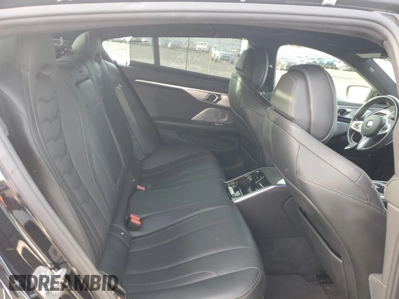2020 BMW 8 Series M850i with VIN WBAGV8C02LCD71173, listed as a Copart auction lot 72638434 with 43,307 mi miles and Salvage Title. Bid and sale history available at DreamBid. Image 10.