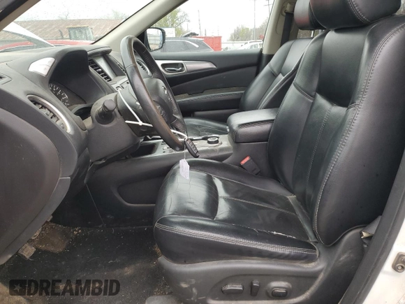 2017 Nissan Pathfinder S z VIN 5N1DR2MM1HC674583, wystawiony jako Copart lot #51873795 z przebiegiem 128 539 mil mil oraz Czysty tytuł • Clean title. Historia ofert i sprzedaży dostępna na DreamBid. Obrazek 7.
