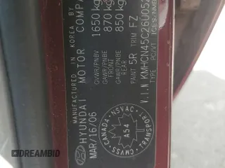 2006 Hyundai Accent GL z VIN KMHCN45C26U052459, wystawiony jako Copart lot #60089355 z przebiegiem 247 311 mil mil oraz Szkoda całkowita • Salvage title. Historia ofert i sprzedaży dostępna na DreamBid. Obrazek 13.