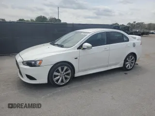2015 Mitsubishi Lancer GT with VIN JA32U8FW5FU020638, listed as a Copart auction lot 50466345 with 133,346 mi miles and Clean Title. Bid and sale history available at carsss.com. Image 1.