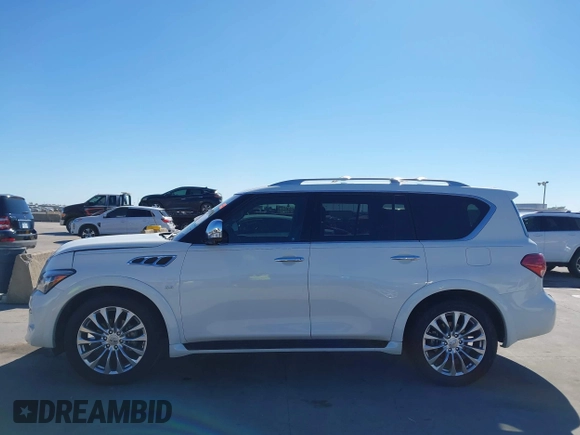 2017 Infiniti QX80 with VIN JN8AZ2NF8H9644943, listed as a IAAI auction lot 40853374 with 68,877 mi miles and . Bid and sale history available at DreamBid. Image 15.