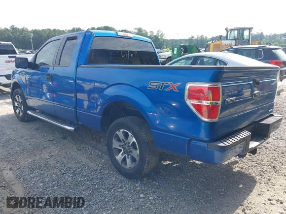 2014 Ford F-150 XL with VIN 1FTEX1CM0EKG29100, listed as a IAAI auction lot 42334851 with 129,545 mi miles and . Bid and sale history available at DreamBid. Image 3.