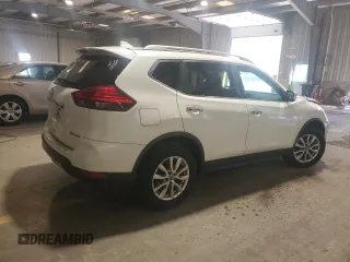 2017 Nissan Rogue SV with VIN KNMAT2MV5HP598196, listed as a Copart auction lot 54472905 with 97,012 mi miles and Salvage Title. Bid and sale history available at carsss.com. Image 3.