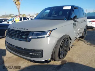 2023 Land Rover Range Rover SE with VIN SALKP9FU9PA044756, listed as a IAAI auction lot 41759781 with 33,221 mi miles. Bid and sale history available at carsss.com. Image 2.