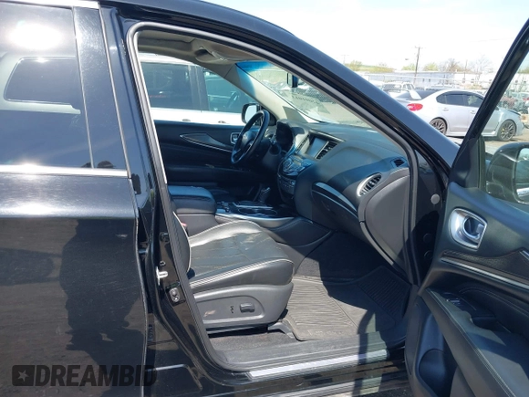 2018 Infiniti QX60 with VIN 5N1DL0MM4JC529193, listed as a IAAI auction lot 42091013 with 202,602 mi miles. Bid and sale history available at carsss.com. Image 5.