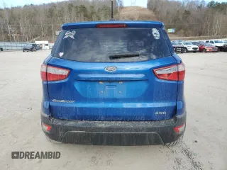 2020 Ford EcoSport S with VIN MAJ6S3FL2LC388428, listed as a Copart auction lot 46379035 with 71,025 mi miles and Salvage Title. Bid and sale history available at DreamBid. Image 6.
