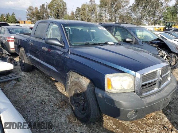 2005 Dodge Dakota ST with VIN 1D7HE28K55S207622, listed as a Copart auction lot 72201084 with 164,221 mi miles and Clean Title. Bid and sale history available at DreamBid. Image 4.