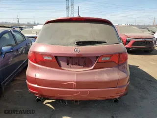 2007 Acura RDX with VIN 5J8TB18237A012040, listed as a Copart auction lot 48458265 with 143,922 mi miles and Salvage Title. Bid and sale history available at carsss.com. Image 6.