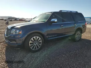 2015 Lincoln Navigator z VIN 5LMJJ2JT3FEJ06842, wystawiony jako Copart lot #53923375 z przebiegiem 63 460 mil mil oraz Szkoda całkowita • Salvage title. Historia ofert i sprzedaży dostępna na DreamBid. Obrazek 1.