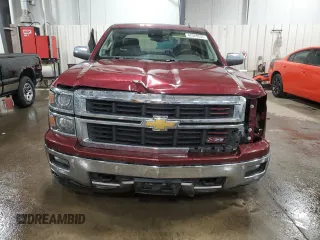 2014 Chevrolet Silverado 1500 LTZ with VIN 1GCVKSEJ5EZ205037, listed as a Copart auction lot 42328535 with 266,840 mi miles and Salvage Title. Bid and sale history available at DreamBid. Image 5.
