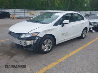 2013 Honda Civic LX z VIN 19XFB2F59DE096842, wystawiony jako IAAI lot #42298519 z przebiegiem 350 507 mil mil oraz . Historia ofert i sprzedaży dostępna na DreamBid. Obrazek 18.