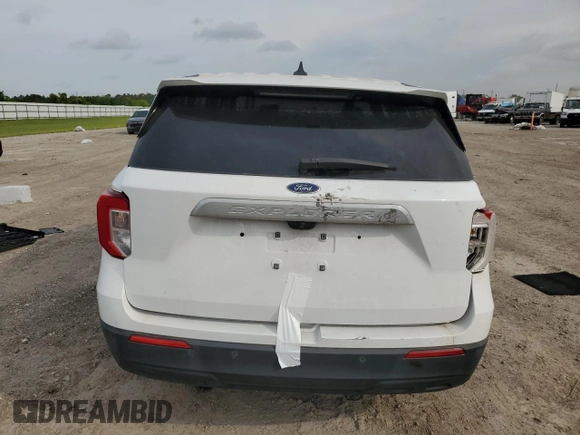 2022 Ford Explorer with VIN 1FMSK7BH7NGB30639, listed as a Copart auction lot 55044715 with 15,882 mi miles and Salvage title. Bid and sale history available at DreamBid. Image 6.