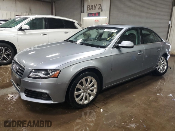 2010 Audi A4 2.0T Premium Plus with VIN WAUFFAFL9AN064409, listed as a Copart auction lot 49900875 with 146,269 mi miles and Salvage Title. Bid and sale history available at carsss.com. Image 1.