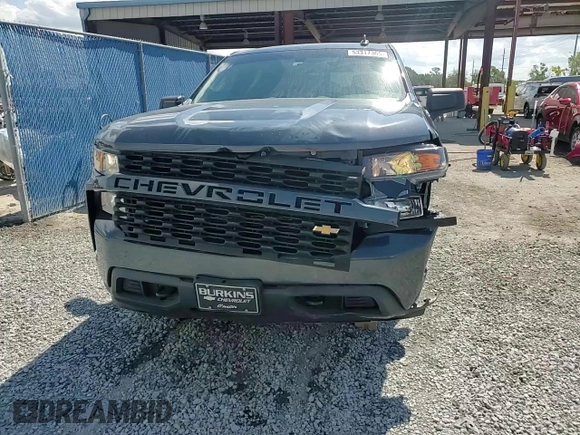 2021 Chevrolet Silverado 1500 Custom with VIN 1GCPWBEK7MZ289267, listed as a Copart auction lot 53317365 with 68,869 mi miles and Salvage Title. Bid and sale history available at DreamBid. Image 14.