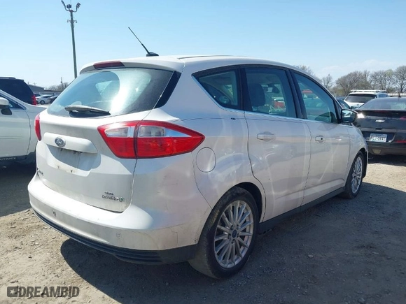 2015 Ford C-Max Hybrid SEL with VIN 1FADP5BU8FL104632, listed as a IAAI auction lot 41780808 with 196,673 mi miles. Bid and sale history available at carsss.com. Image 4.