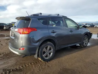 2015 Toyota RAV4 XLE with VIN JTMRFREV3FD171728, listed as a Copart auction lot 51146185 with 72,253 mi miles and Salvage Title. Bid and sale history available at carsss.com. Image 3.
