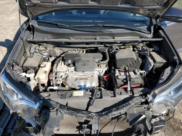 2018 Toyota RAV4 XLE with VIN JTMWFREV7JJ172538, listed as a Copart auction lot 47748225 with 81,425 mi miles and Salvage Title. Bid and sale history available at carsss.com. Image 12.