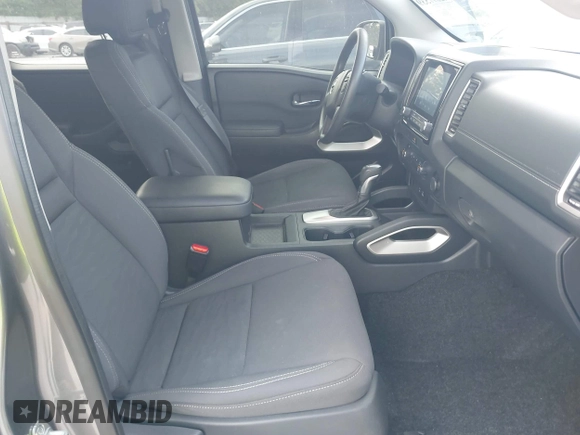 2022 Nissan Frontier SV with VIN 1N6ED1EJ1NN641280, listed as a IAAI auction lot 42097539 with 21,654 mi miles and . Bid and sale history available at DreamBid. Image 5.