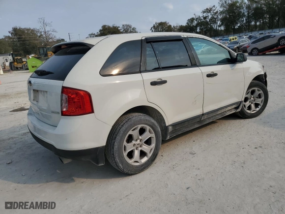 2013 Ford Edge SE with VIN 2FMDK3G93DBC80482, listed as a Copart auction lot 46877645 with 180,516 mi miles and Salvage Title. Bid and sale history available at carsss.com. Image 3.