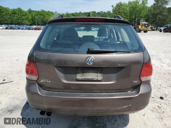 2012 Volkswagen Jetta TDI with VIN 3VWPL7AJ6CM630805, listed as a Copart auction lot 54571995 with 177,302 mi miles and Clean title. Bid and sale history available at DreamBid. Image 6.
