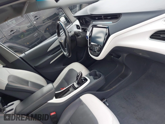 2018 Chevrolet Bolt EV Premier with VIN 1G1FX6S02J4133190, listed as a IAAI auction lot 41363945 with 57,228 mi miles. Bid and sale history available at carsss.com. Image 5.