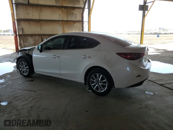 2018 Mazda 3 Sport with VIN 3MZBN1U74JM275812, listed as a Copart auction lot 53519075 with 46,107 mi miles and Salvage Title. Bid and sale history available at DreamBid. Image 2.
