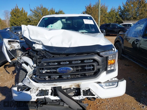 2023 Ford F-150 XL with VIN 1FTFW1E85PFC40679, listed as a IAAI auction lot 41197863 with 12,478 mi miles. Bid and sale history available at carsss.com. Image 12.