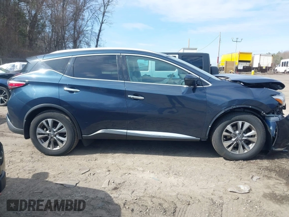 2016 Nissan Murano SL z VIN 5N1AZ2MH2GN121451, wystawiony jako IAAI lot #41950968 z przebiegiem 96 298 mil mil oraz . Historia ofert i sprzedaży dostępna na DreamBid. Obrazek 13.