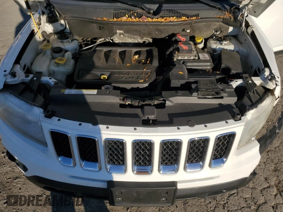 2012 Jeep Compass Latitude with VIN 1C4NJDEB1CD621748, listed as a Copart auction lot 80527374 with 0 mi miles and Salvage Title. Bid and sale history available at carsss.com. Image 12.