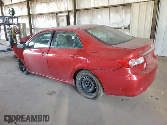 2013 Toyota Corolla L with VIN 5YFBU4EE3DP222651, listed as a Copart auction lot 85809284 with 125,818 mi miles and Salvage Title. Bid and sale history available at DreamBid. Image 2.