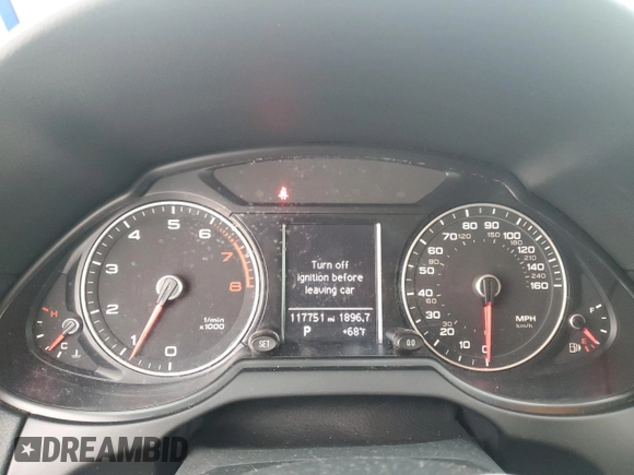 2016 Audi Q5 Premium with VIN WA1C2AFP5GA049047, listed as a Copart auction lot 50959785 with 117,751 mi miles and Clean title. Bid and sale history available at DreamBid. Image 9.