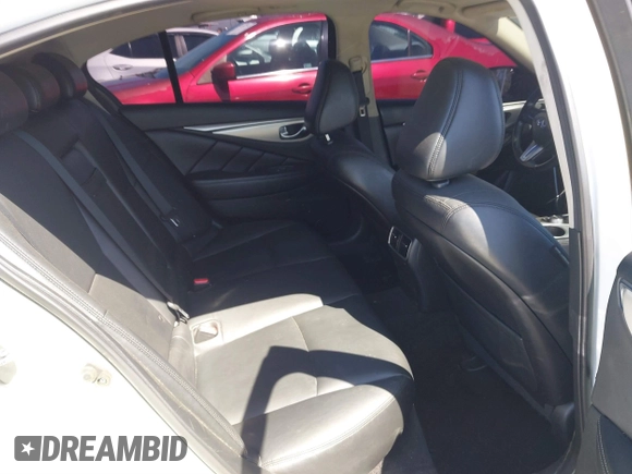 2019 Infiniti Q50 Signature Edition with VIN JN1EV7AP4KM540378, listed as a IAAI auction lot 41871999 with 120,990 mi miles and . Bid and sale history available at carsss.com. Image 8.