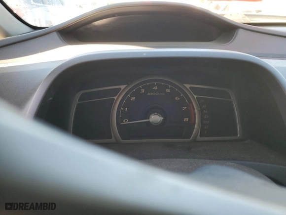 2010 Honda Civic Sdn LX with VIN 2HGFA1F57AH319863, listed as a Copart auction lot 46501615 with 0 mi miles and Salvage Title. Bid and sale history available at carsss.com. Image 9.