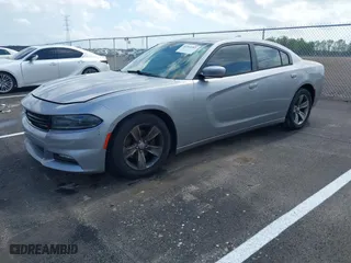 2015 Dodge Charger SXT with VIN 2C3CDXHG2FH824327, listed as a IAAI auction lot 41964982 with 195,098 mi miles. Bid and sale history available at carsss.com. Image 17.