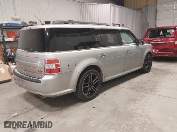 2015 Ford Flex Limited z VIN 2FMHK6D80FBA22700, wystawiony jako IAAI lot #41368354 z przebiegiem 168 054 mil mil oraz . Historia ofert i sprzedaży dostępna na DreamBid. Obrazek 4.