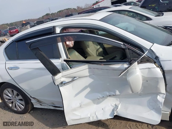 2014 Honda Accord Sedan EX-L with VIN 1HGCR2F83EA251934, listed as a IAAI auction lot 41797165 with NaN miles. Bid and sale history available at carsss.com. Image 13.