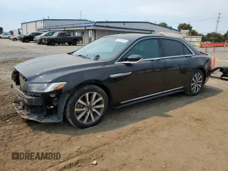 2019 Lincoln Continental Standard with VIN 1LN6L9PK0K5606588, listed as a Copart auction lot 70713414 with 48,797 mi miles and Salvage Title. Bid and sale history available at carsss.com. Image 1.