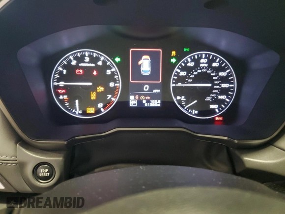 2022 Subaru Outback Onyx XT with VIN 4S4BTGJD6N3206497, listed as a Copart auction lot 59954055 with 61,366 mi miles and Salvage title. Bid and sale history available at DreamBid. Image 9.