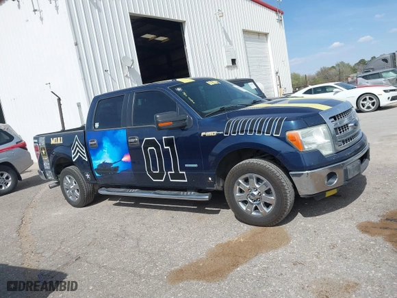 2013 Ford F-150 XL with VIN 1FTFW1CT3DKD94446, listed as a IAAI auction lot 41865548 with 204,567 mi miles. Bid and sale history available at carsss.com. Image 13.