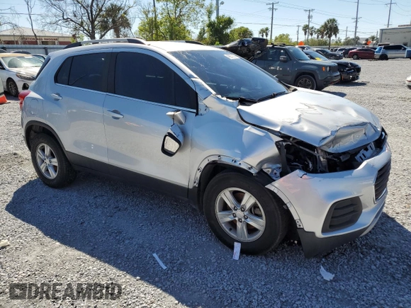 2017 Chevrolet Trax LT with VIN 3GNCJPSBXHL229485, listed as a Copart auction lot 48957505 with 73,141 mi miles and Salvage Title. Bid and sale history available at carsss.com. Image 4.